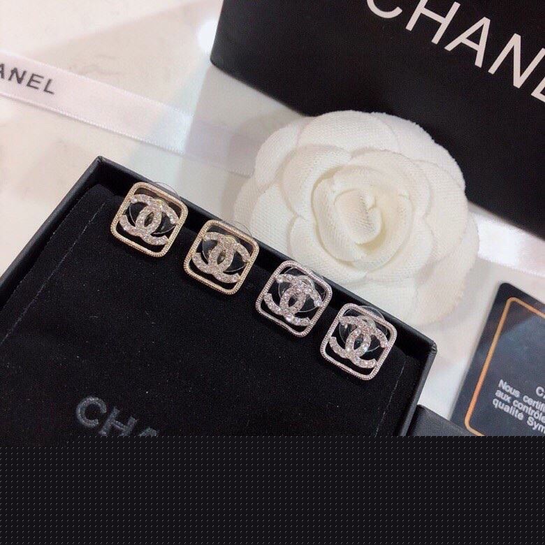 Ch*el earrings